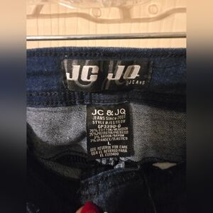 Women's Blue Tiered Ripped Jeans